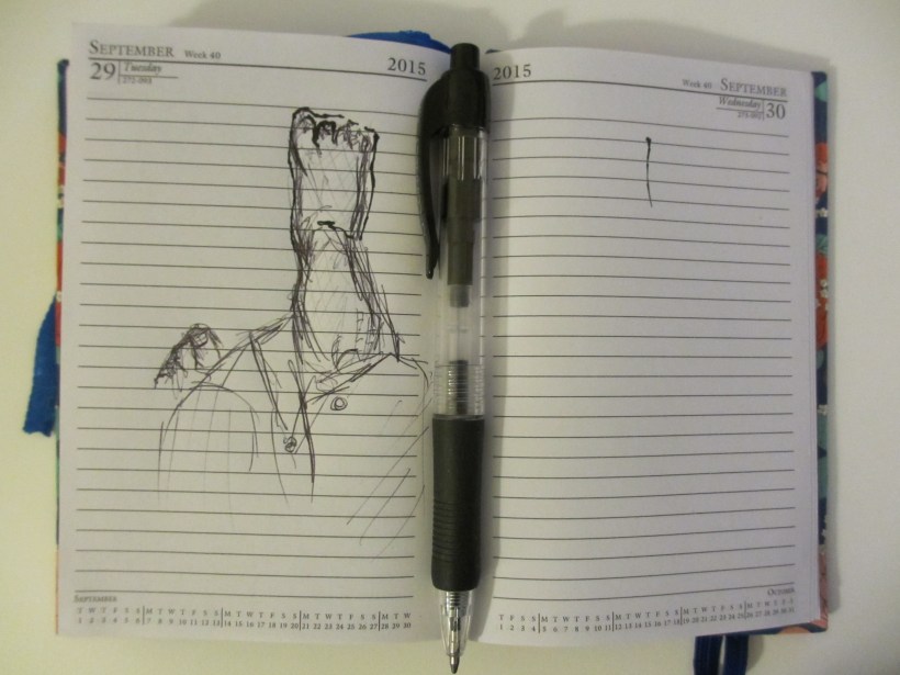 Quick and shoddy sketch.